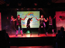 El grupo de baile Studio Tabai durante su presentación. 