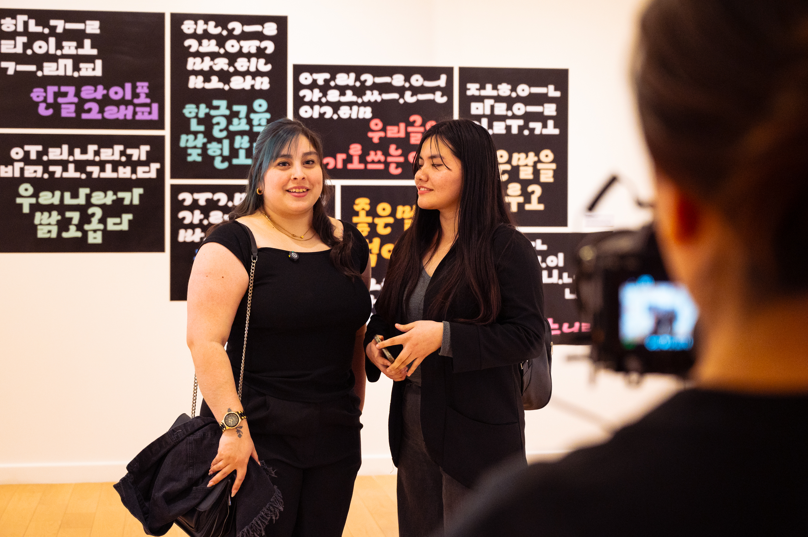 주아르헨티나 한국문화원 특별전 ‘한글, 글자가 예술이 될 때’ 개막식