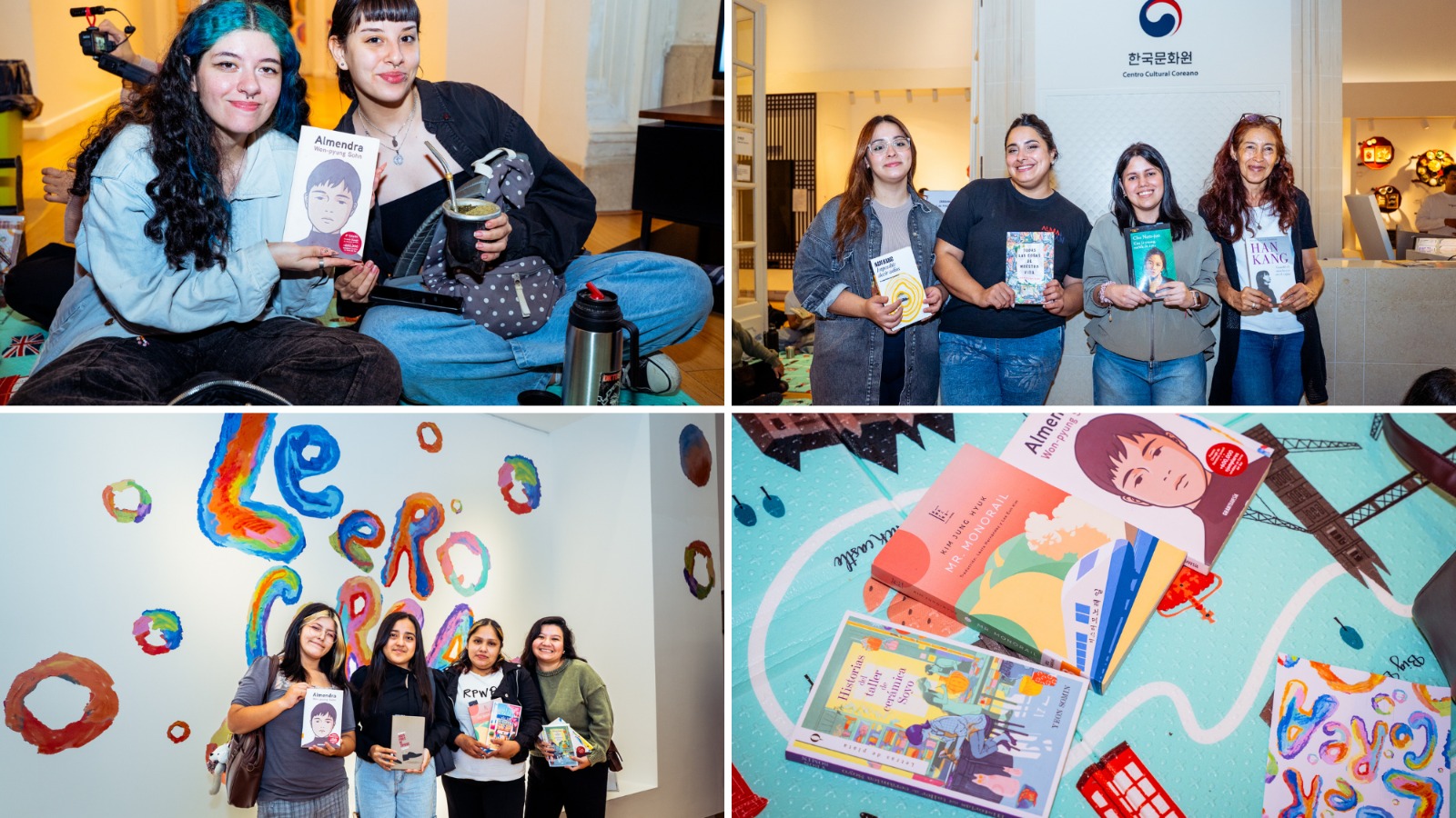 책을 들고있느 사람들