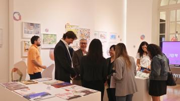 20º Aniversario del Centro Cultural Coreano en Argentina | Mesa redonda de editores celebrada en el marco de la Exposición de Libros Ilustrados Coreanos