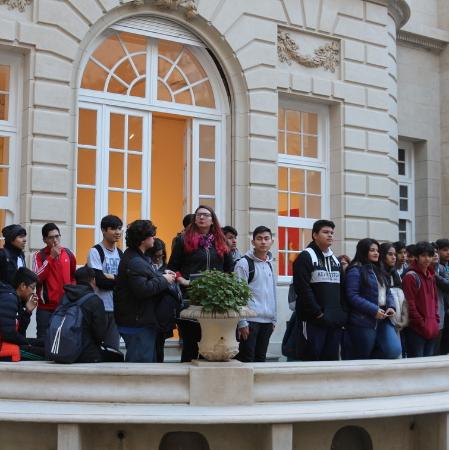 Visita de alumnos de la Escuela Técnica N° 12